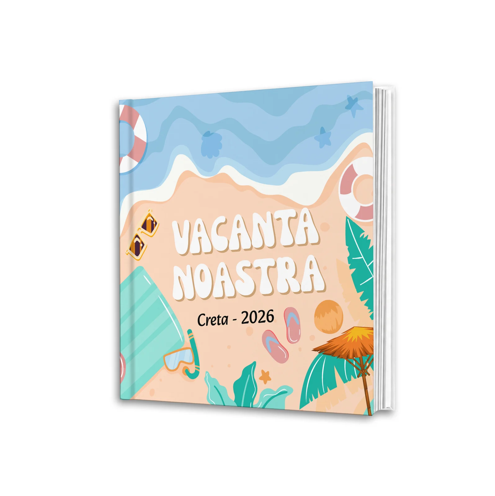 Album foto de vacanță la mare – Vacanța Noastră - Patrat