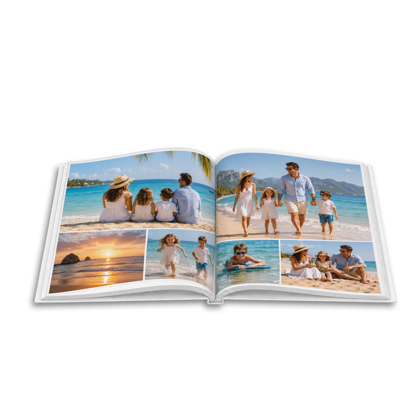 Album foto de vacanță la mare – Vacanța Noastră - Patrat