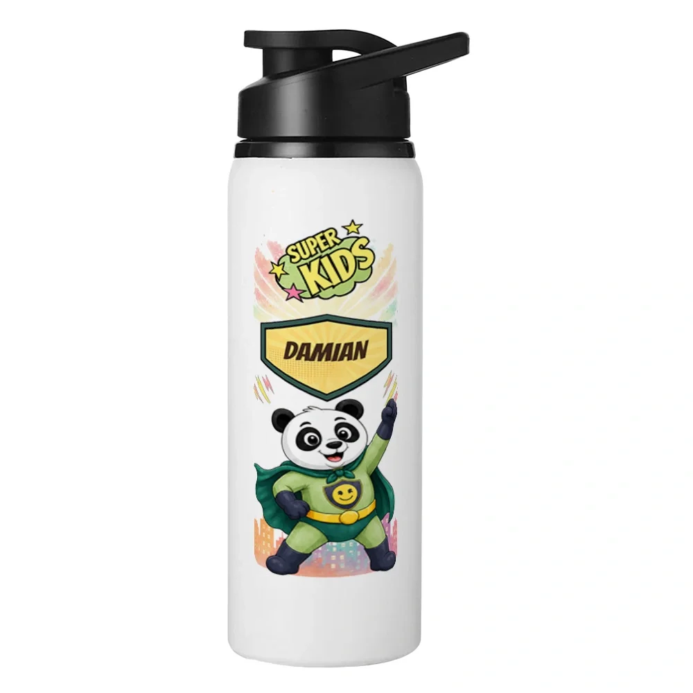 Set personalizat pentru copii Panda cel Poznaș - Super Kids