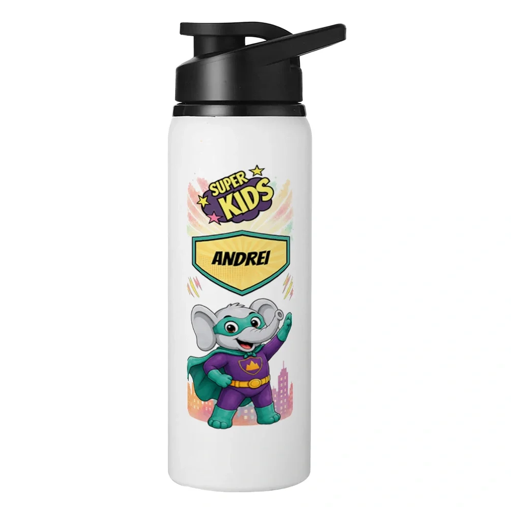 Set personalizat pentru copii Elefănțelul cel Puternic - Super Kids