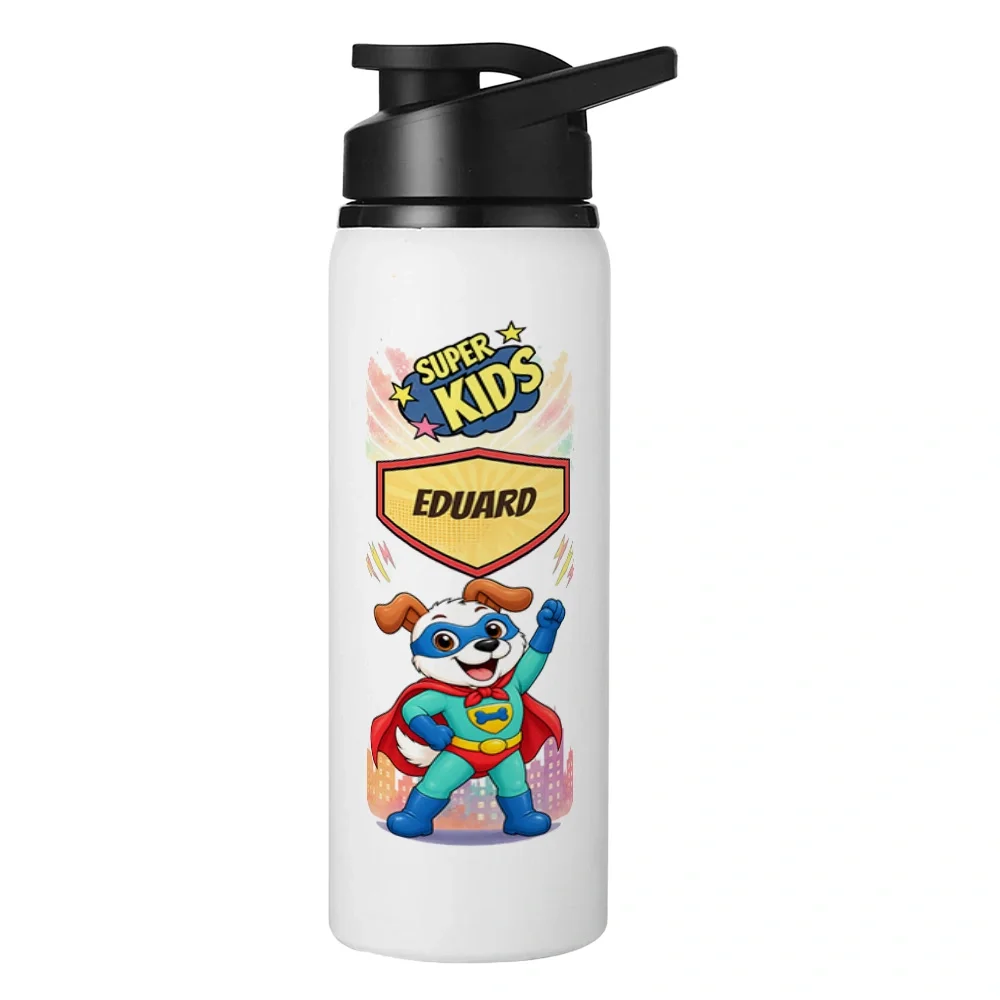 Set personalizat pentru copii Cățelul cel Curios - Super Kids