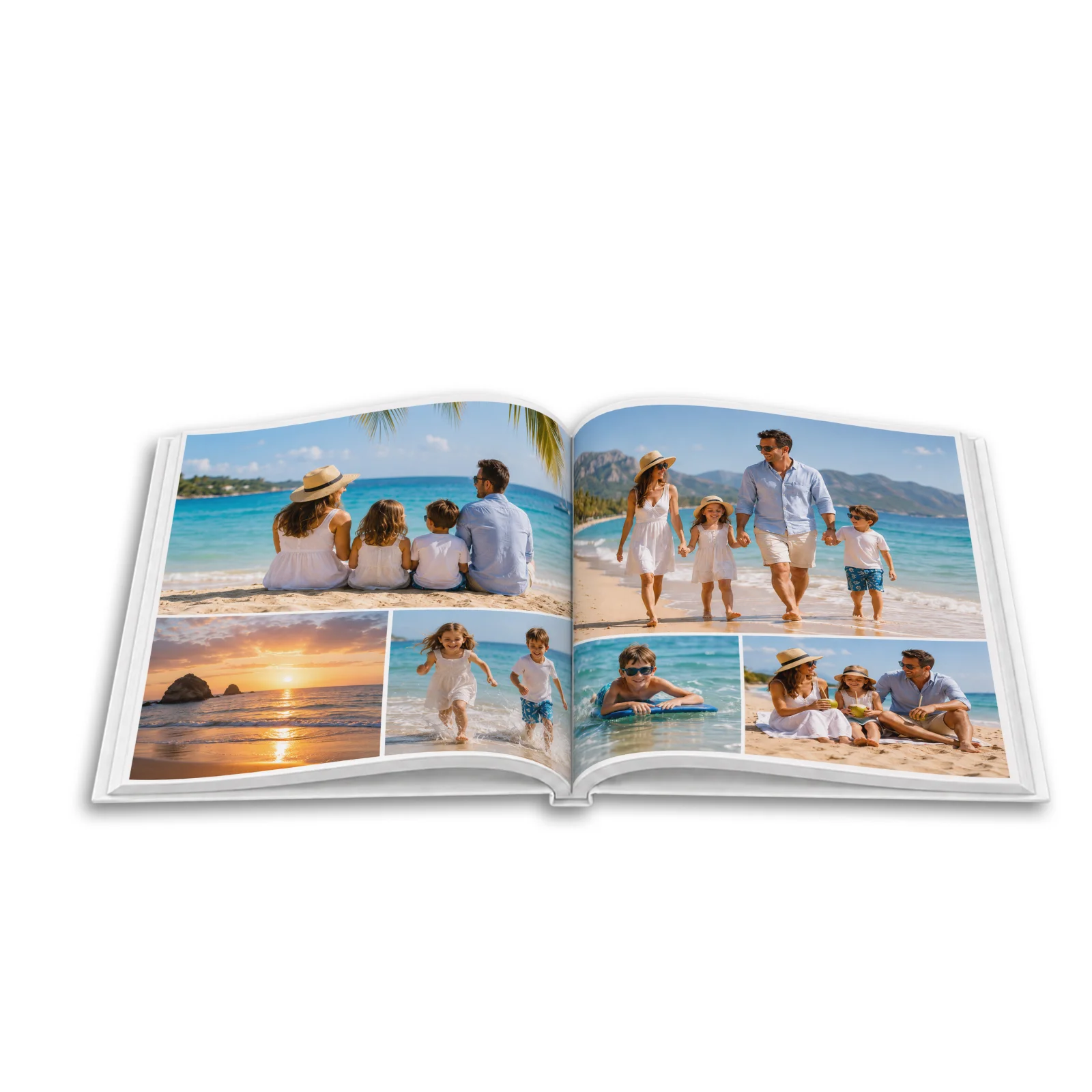 Album foto de vacanță la mare – Amintiri de la Mare - Patrat