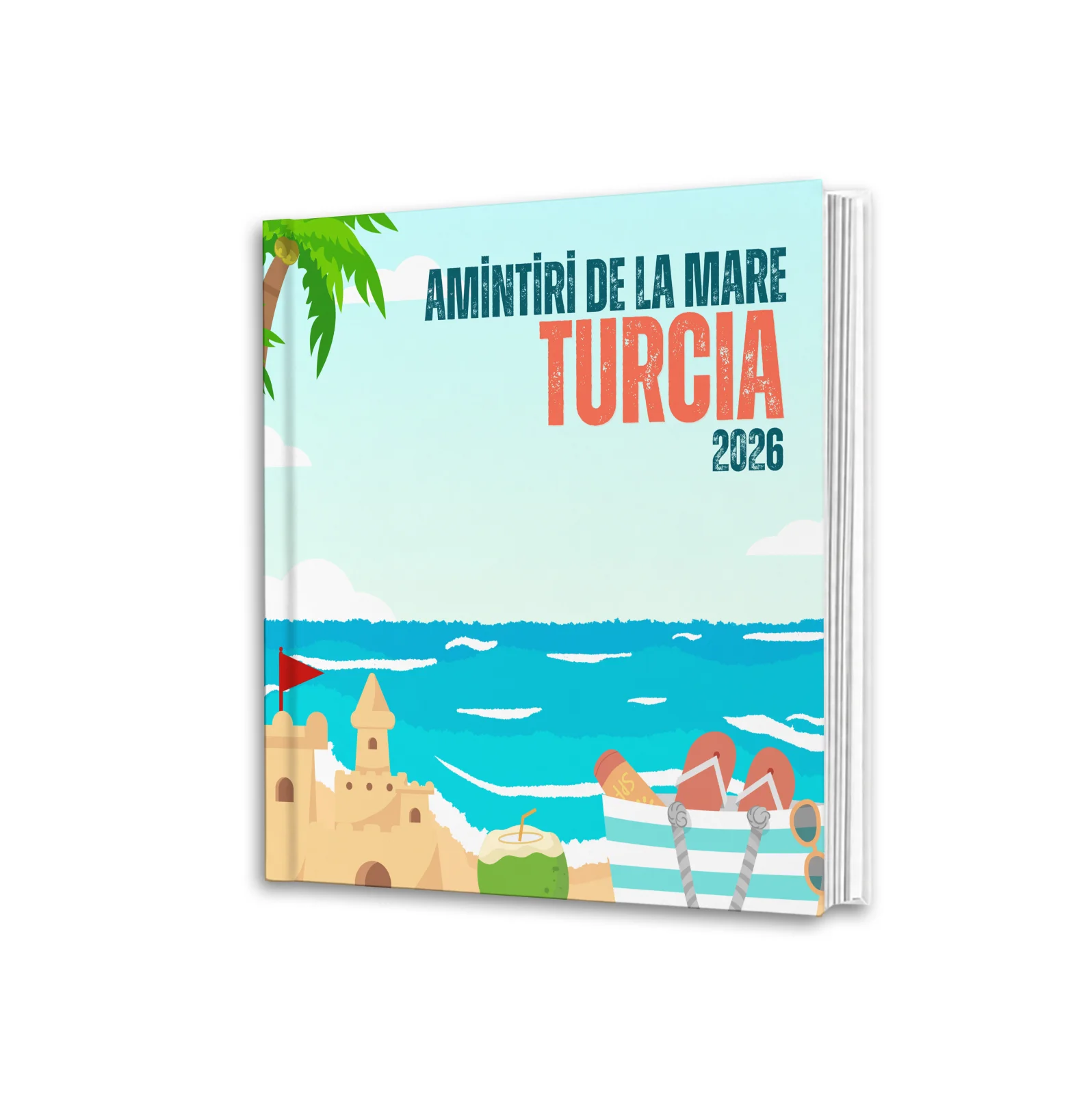 Album foto de vacanță la mare – Amintiri de la Mare - Patrat