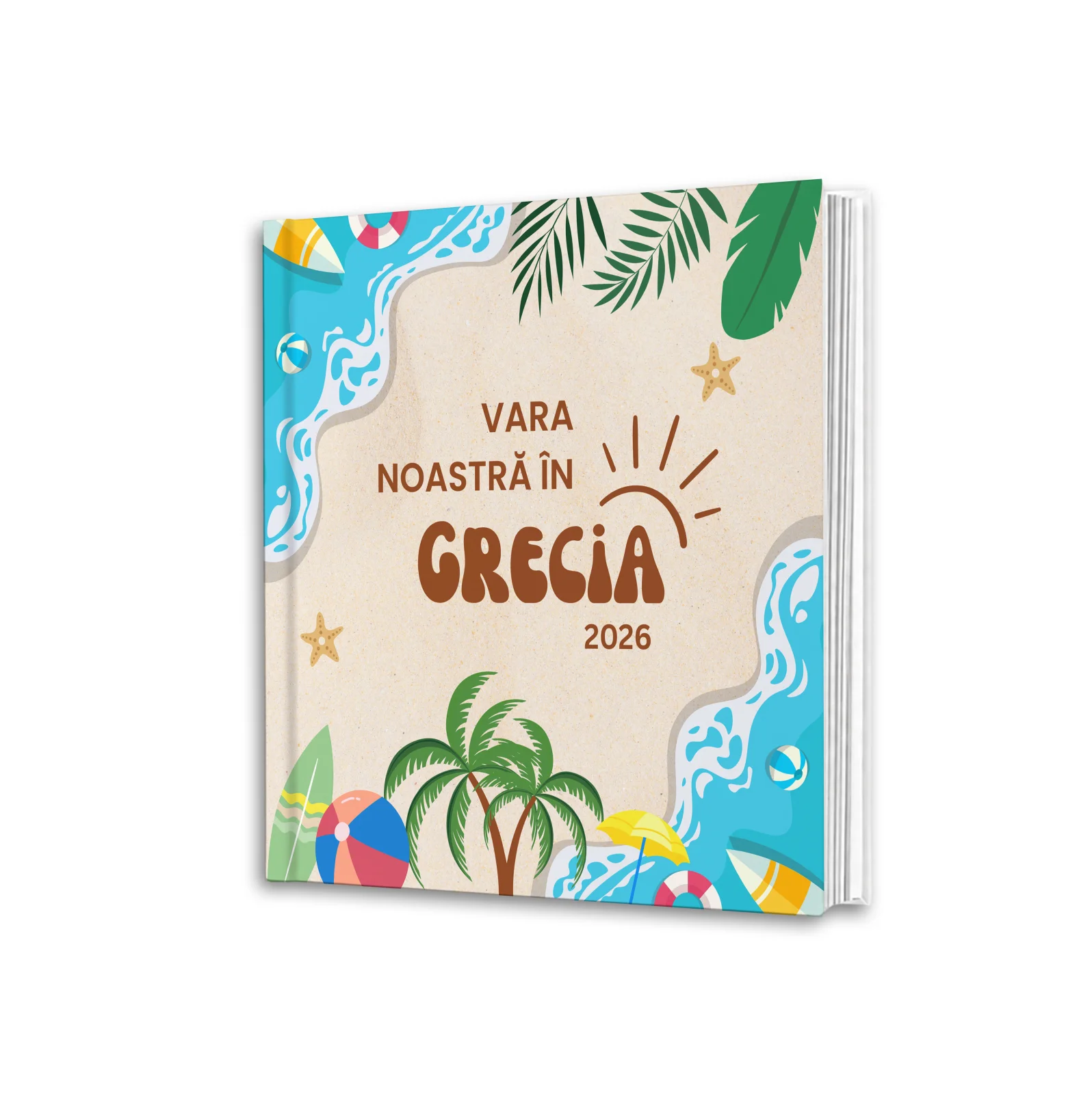 Album foto de vacanță la mare – Vacanta noastra în- Pătrat