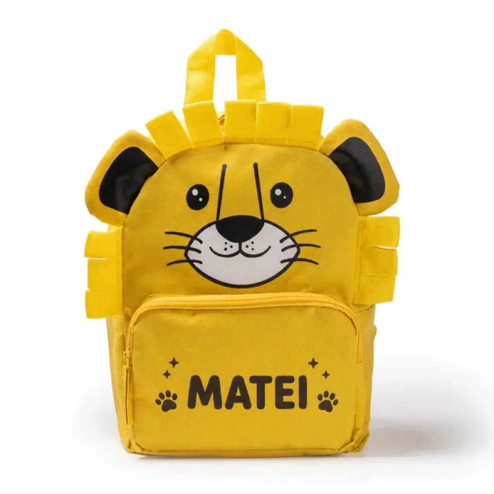 Rucsac personalizat pentru copii Leu - Zooni