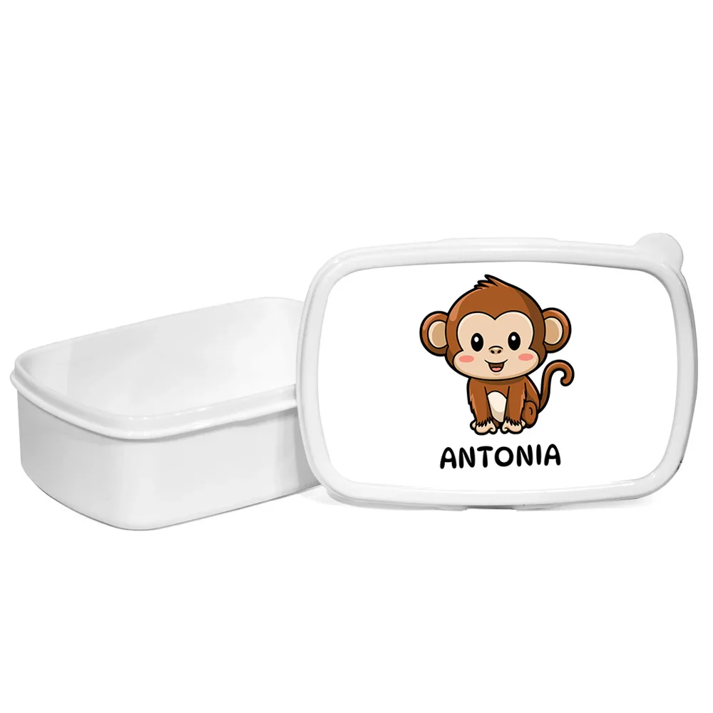Cutie pentru prânz personalizată pentru copii Maimuță - Minini