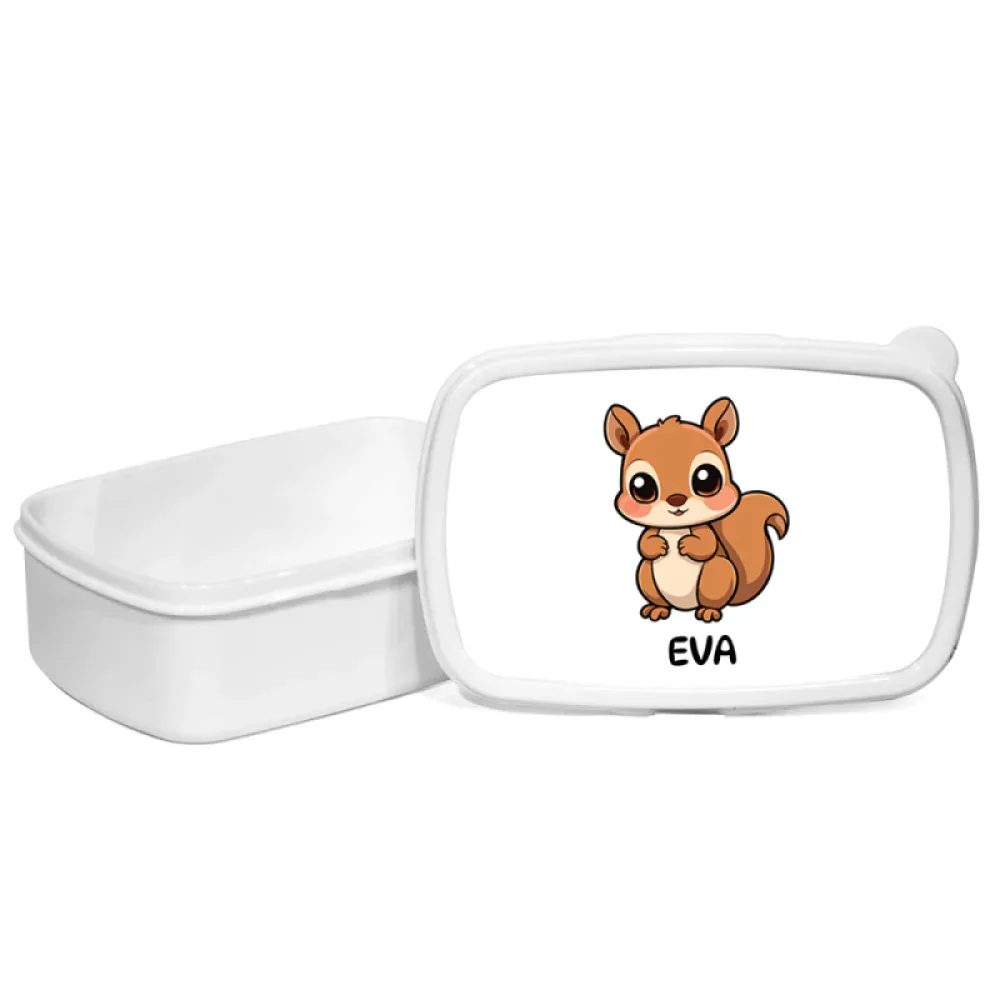 Cutie pentru prânz personalizată pentru copii Veveriță - Minini