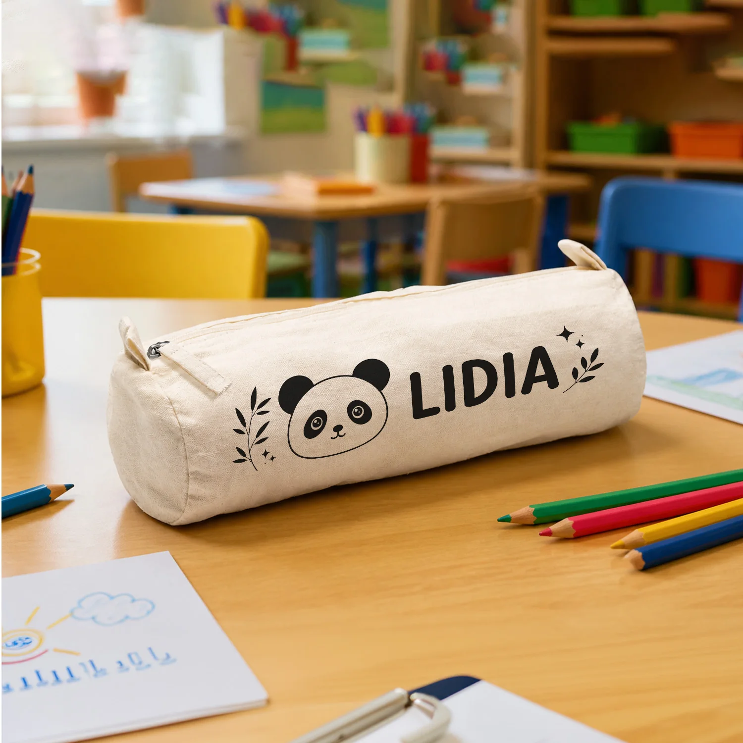Pernar personalizat pentru copii Panda - Zooni