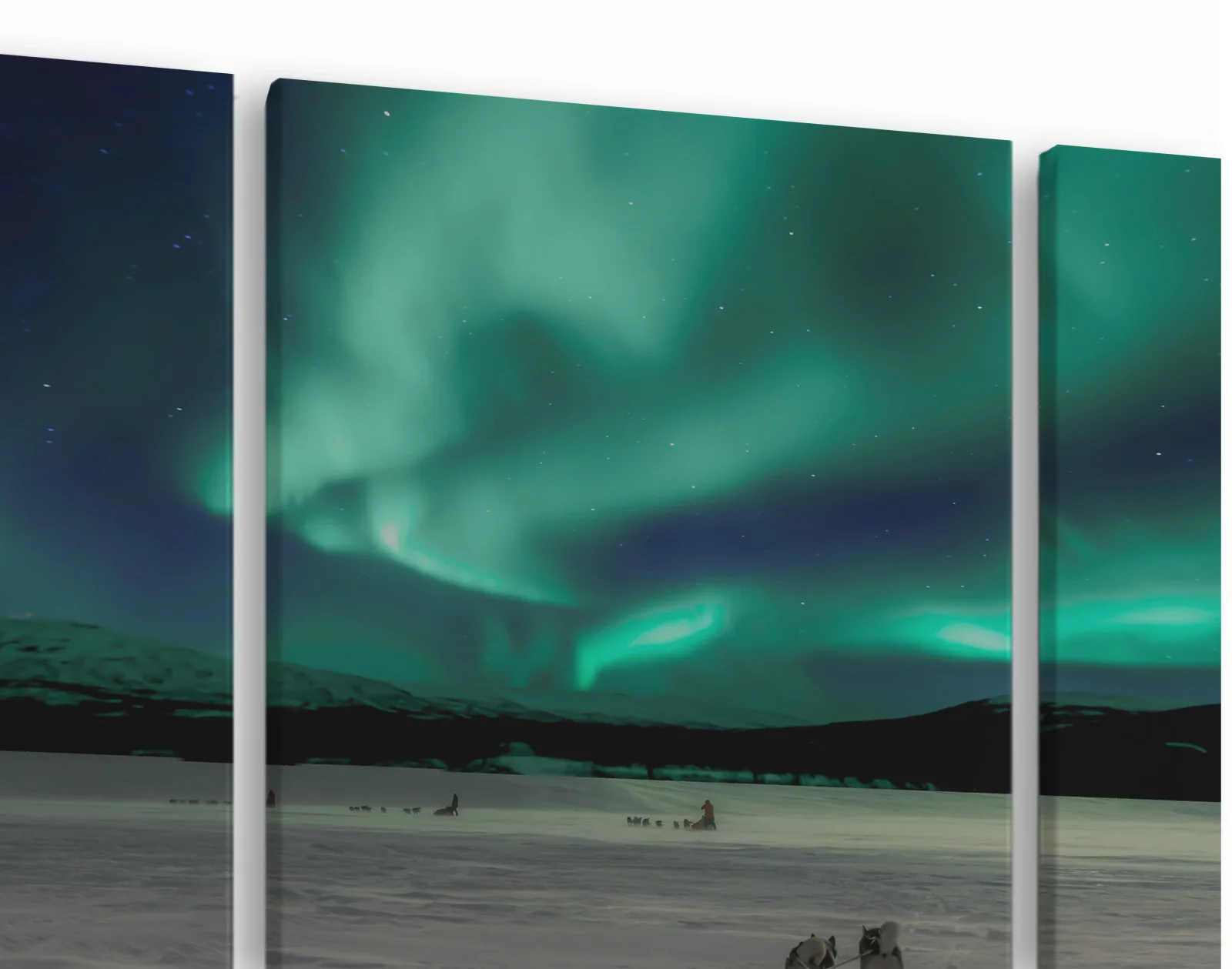 Tablou canvas 3 piese Aurora