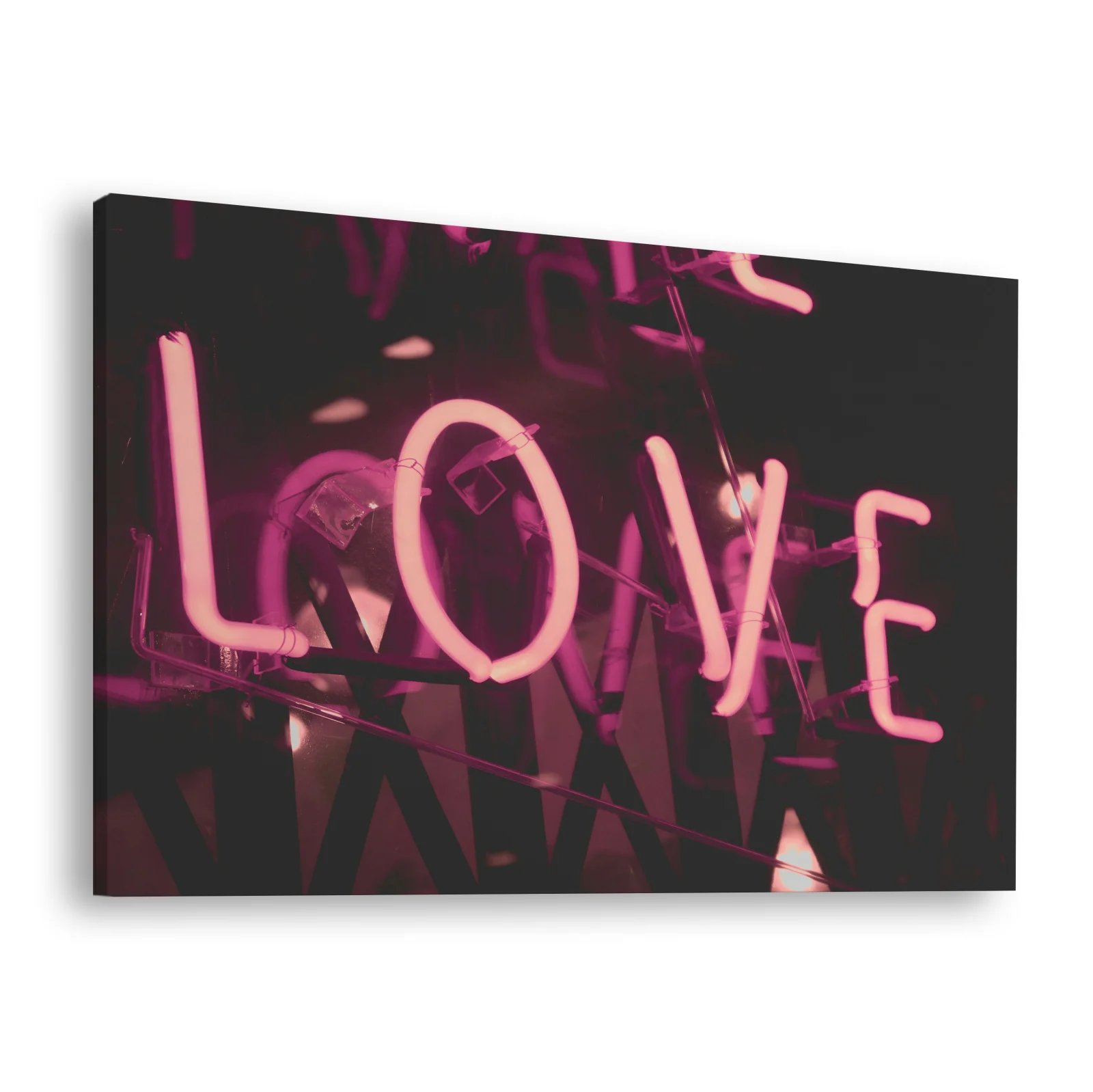 Tablou canvas orizontal Love Neon
