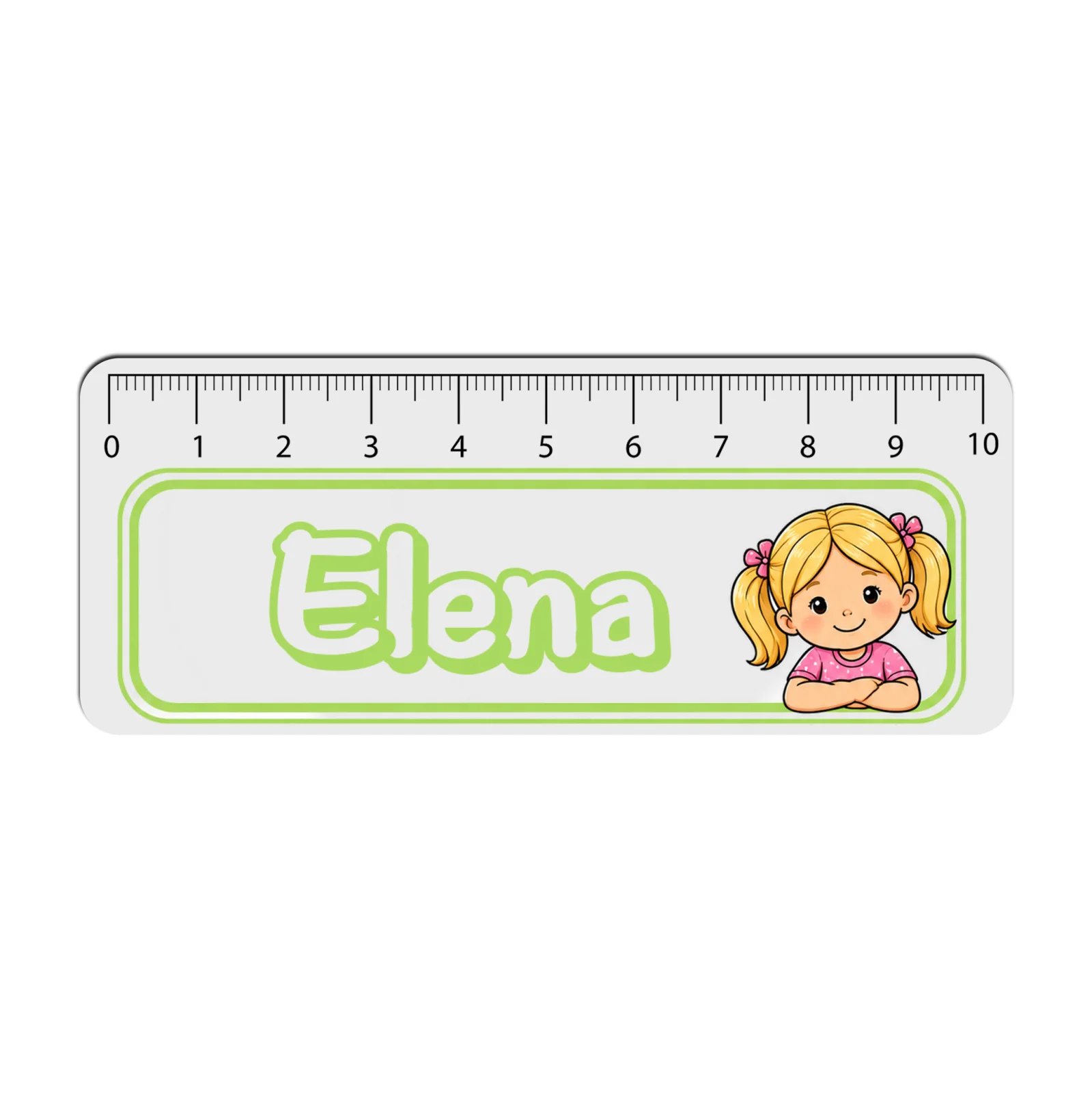 Riglă liniară personalizată Fată blondă - New Start