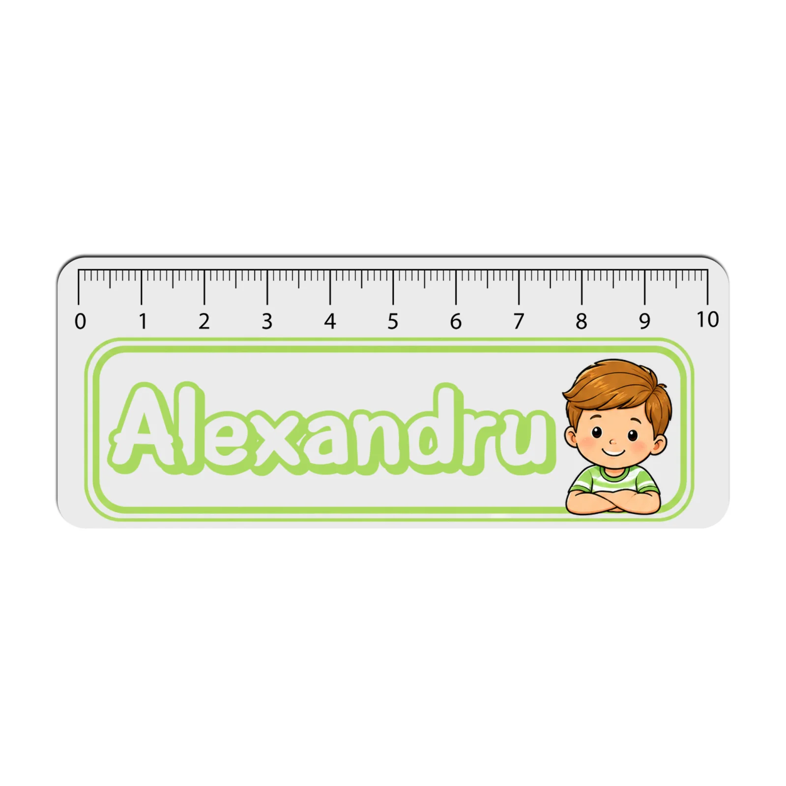 Riglă liniară personalizată Băiat blond - New Start