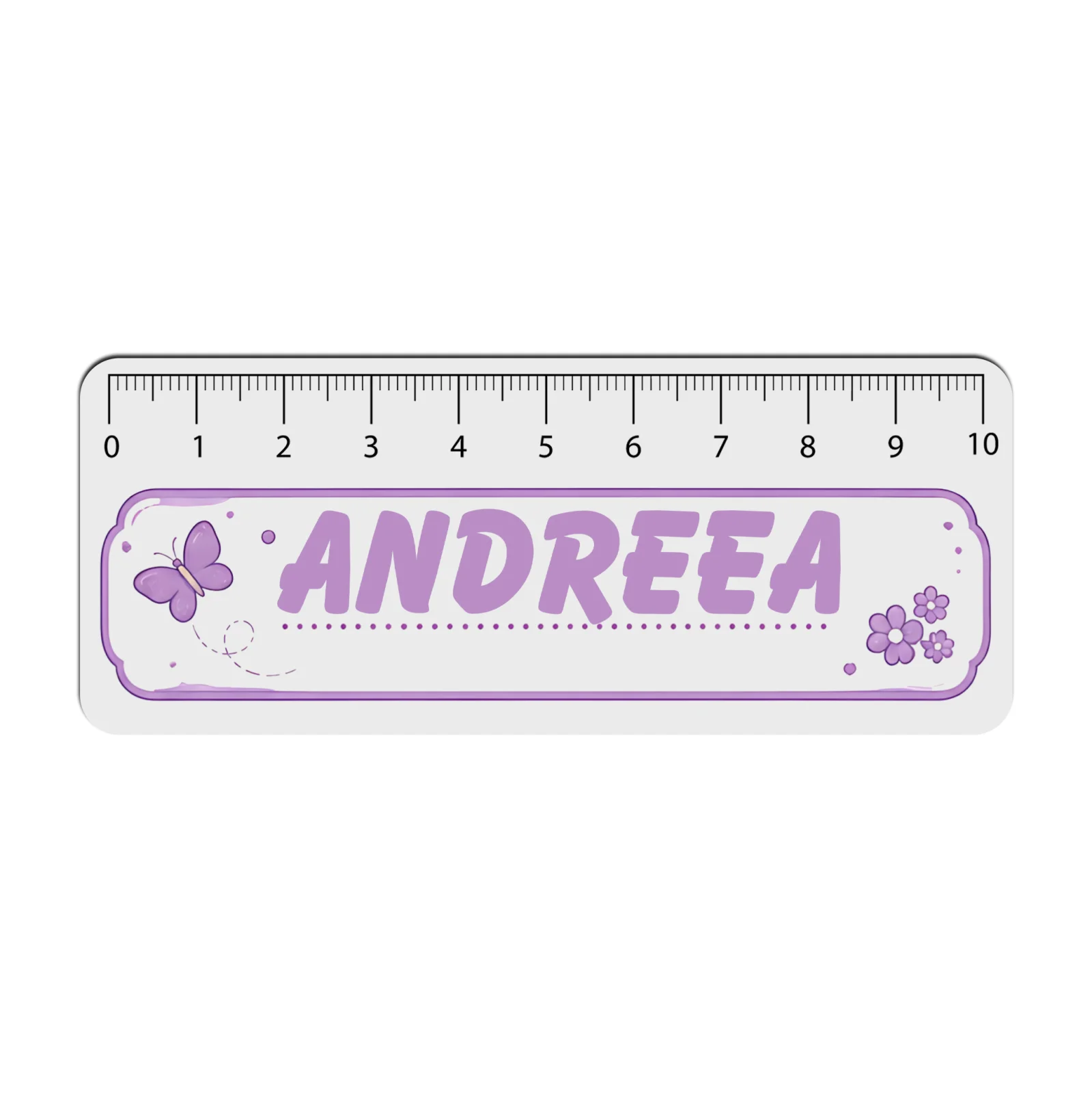 Riglă liniară personalizată Primăvară - Back to School