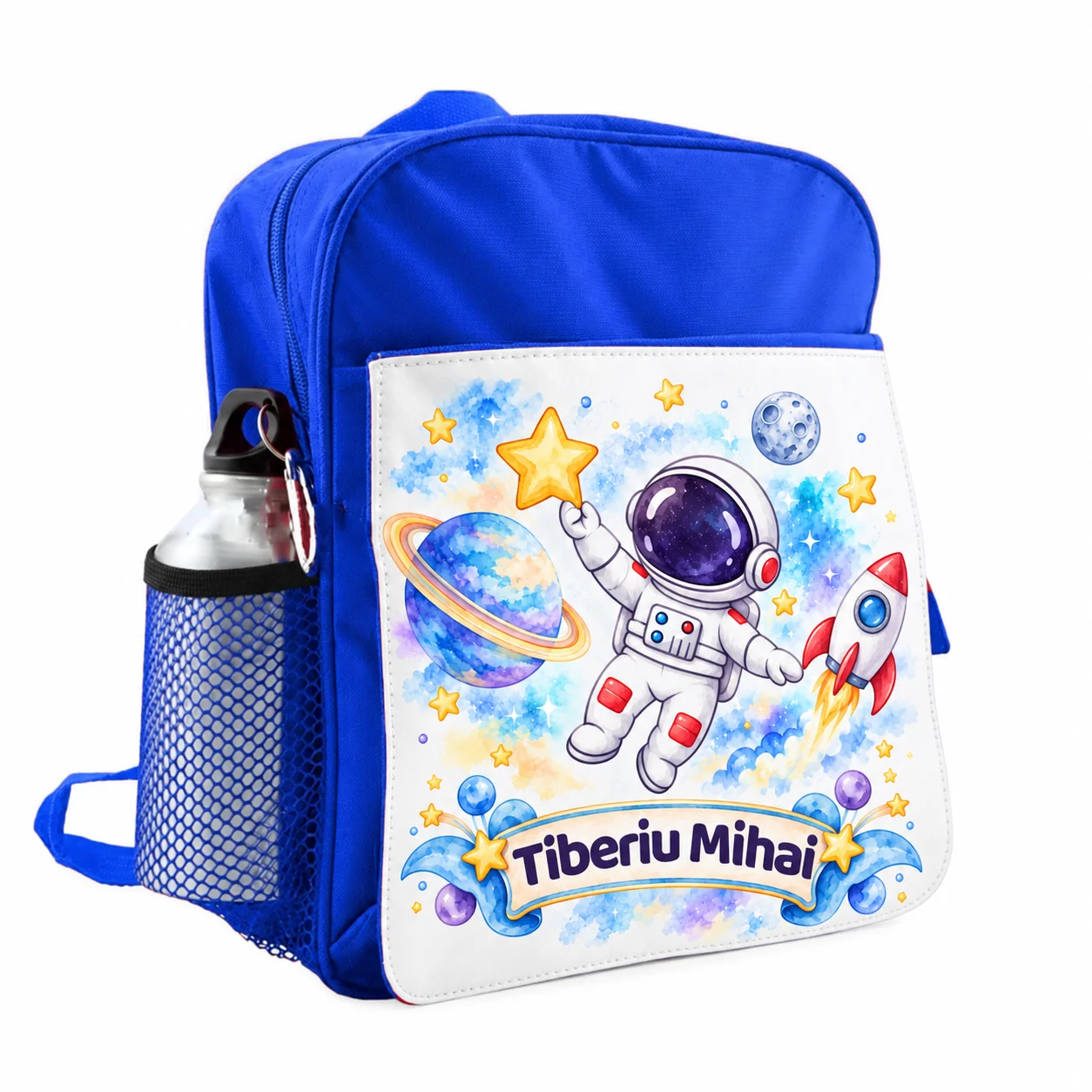 Rucsac personalizat cu nume – Explorator Spațial