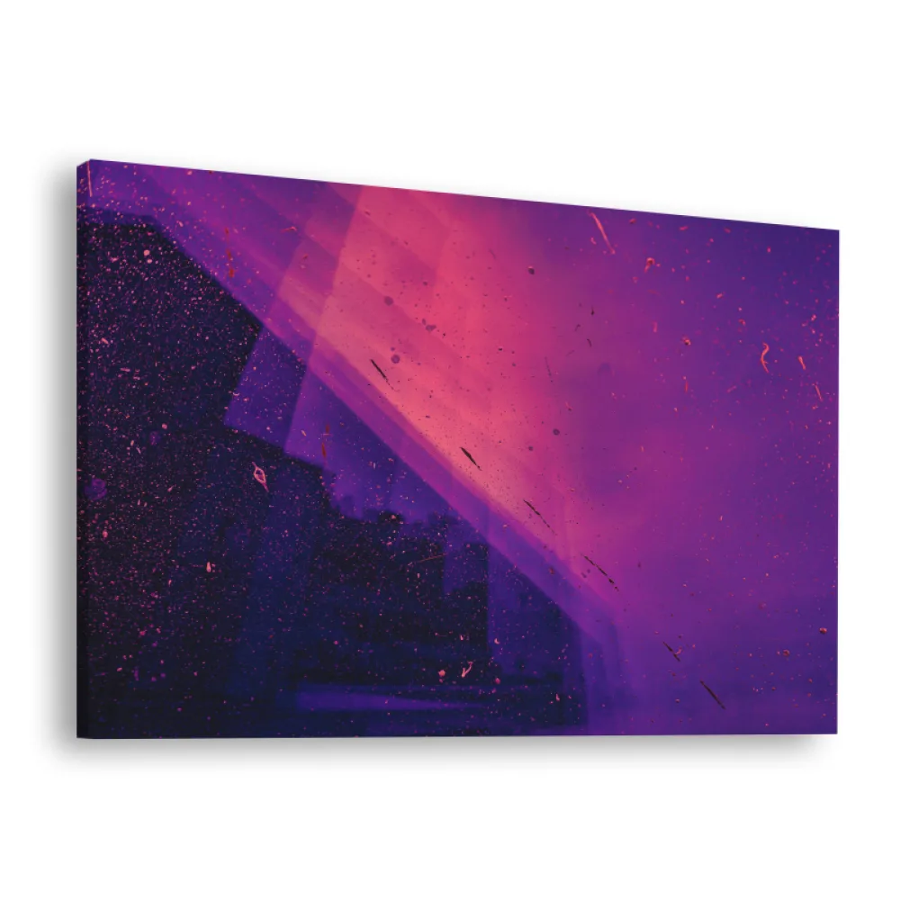 Tablou canvas orizontal Abstract Purple