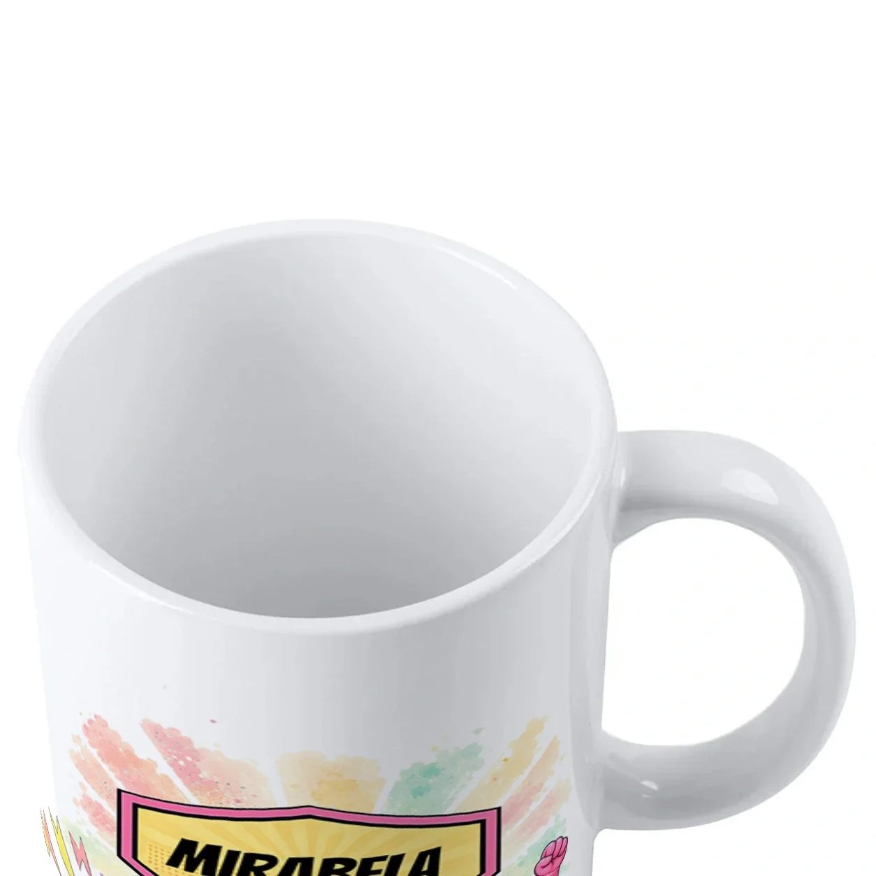 Cană ceramică personalizată copii Maimuța Aventurieră - Super Kids