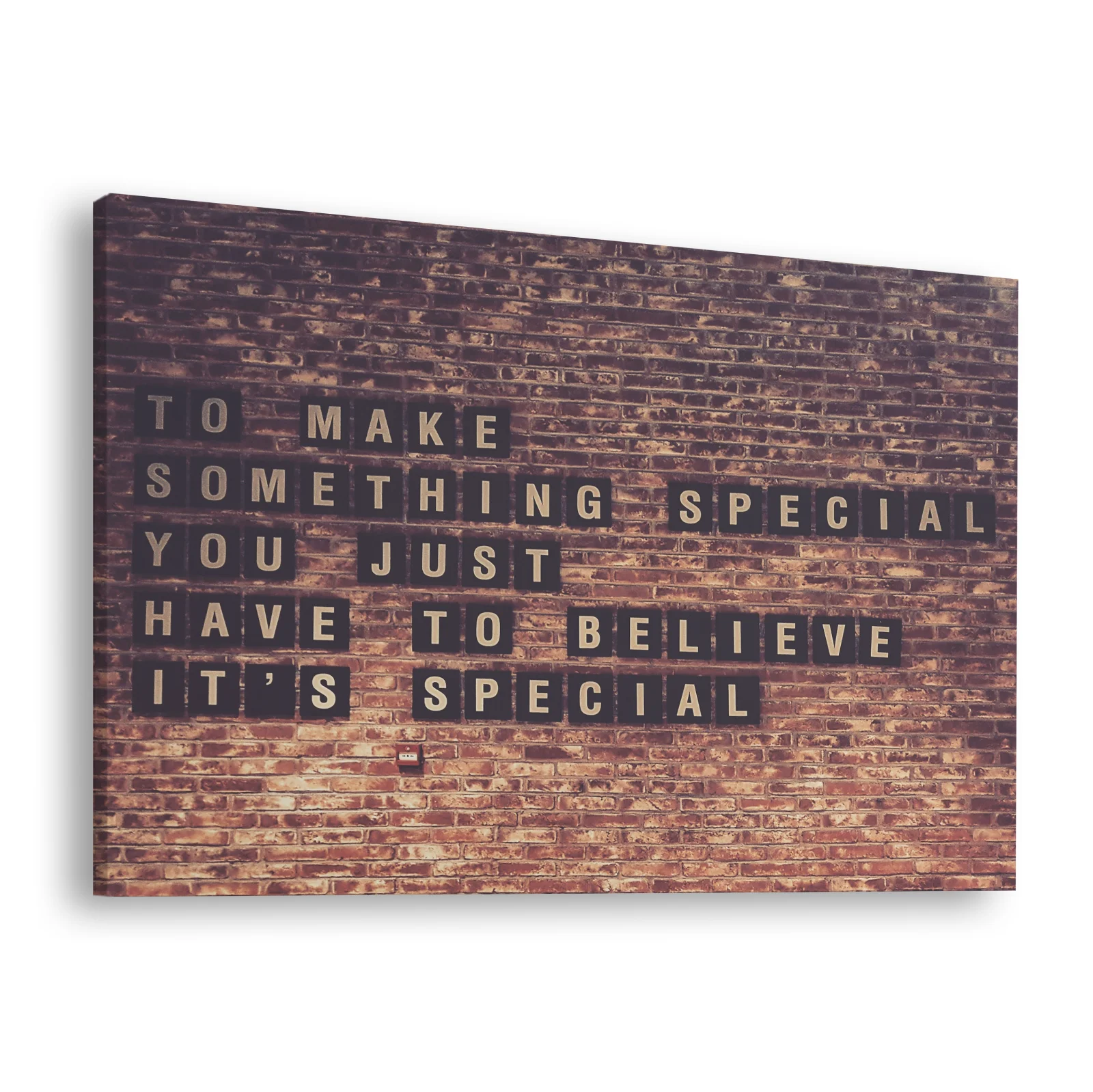 Tablou canvas orizontal Have to Belive