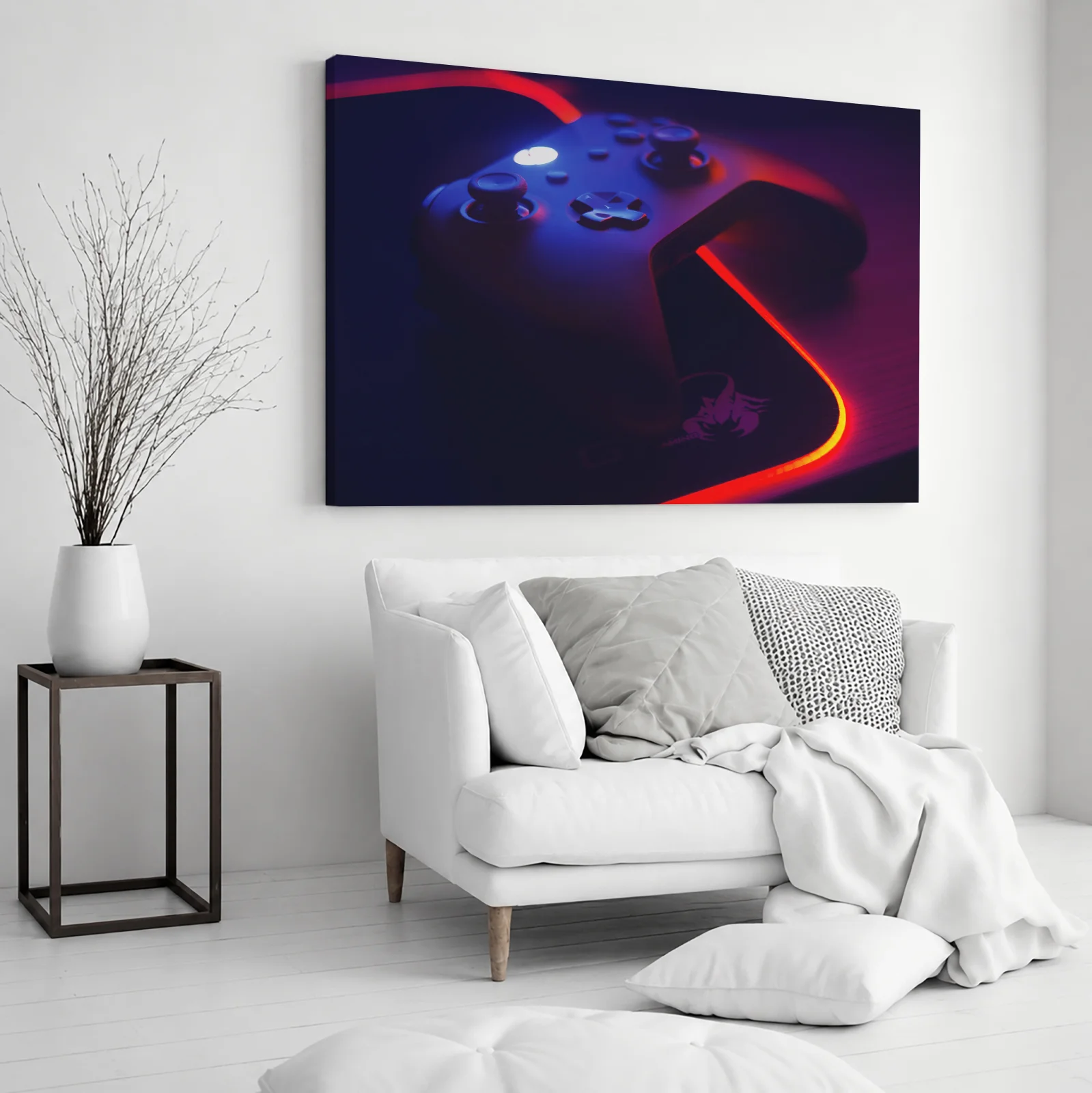 Tablou canvas orizontal Neon Xbox