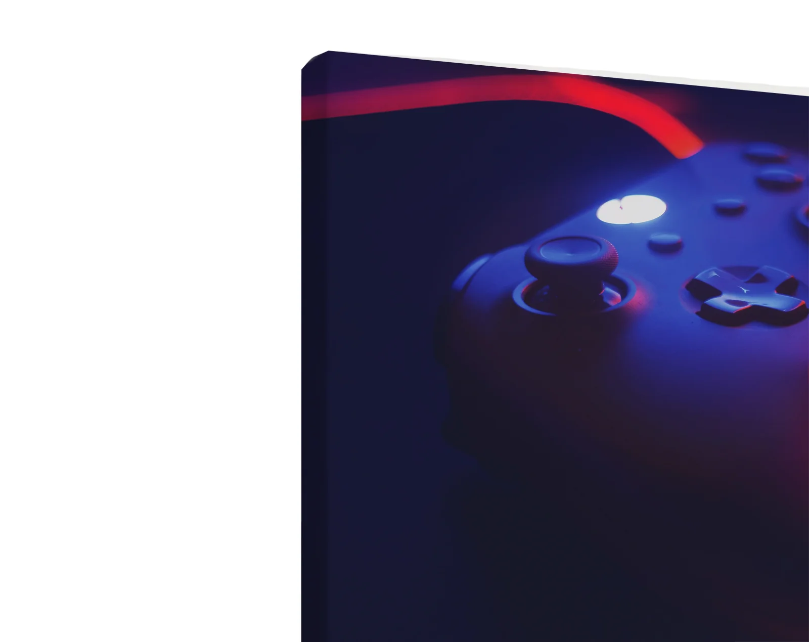 Tablou canvas orizontal Neon Xbox