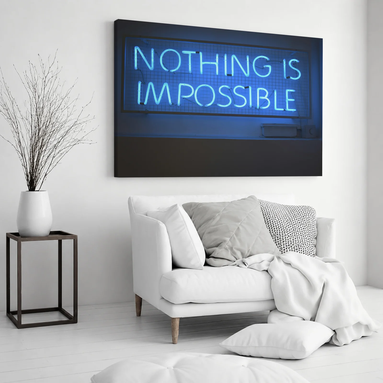 Tablou canvas orizontal Nothing is Impossible