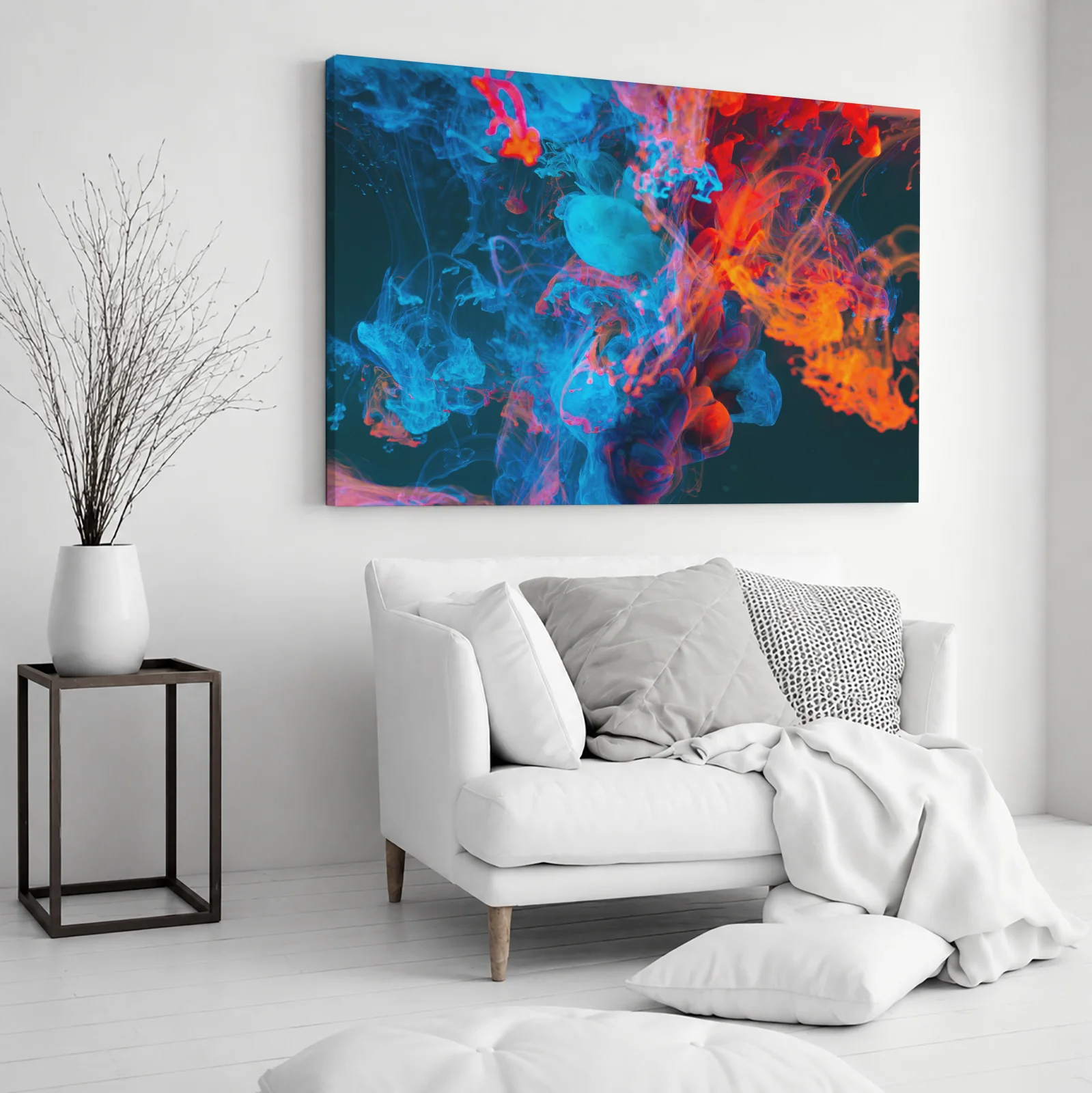 Tablou canvas orizontal Watercolor Smoke