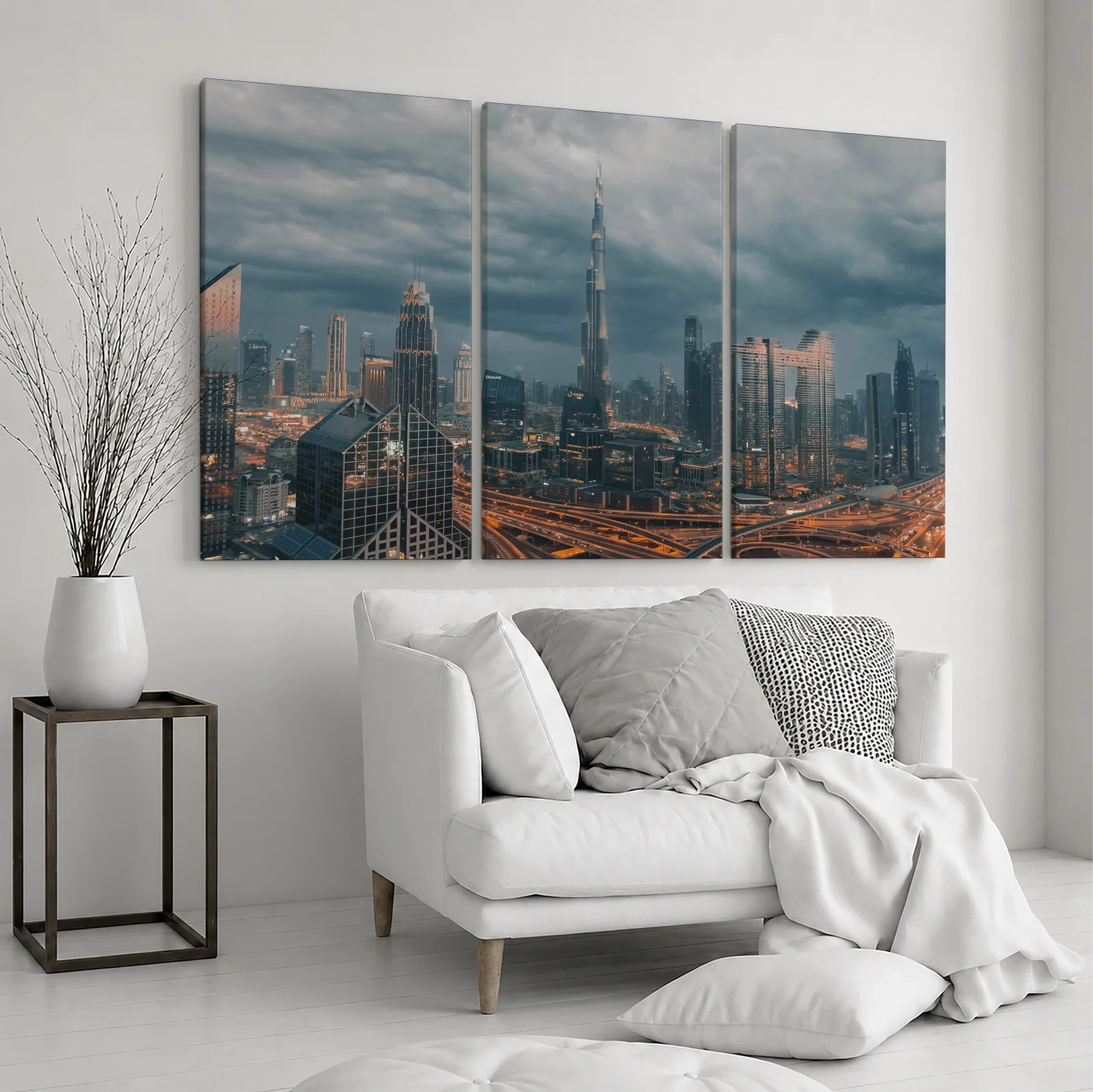 Tablou canvas 3 piese Dubai