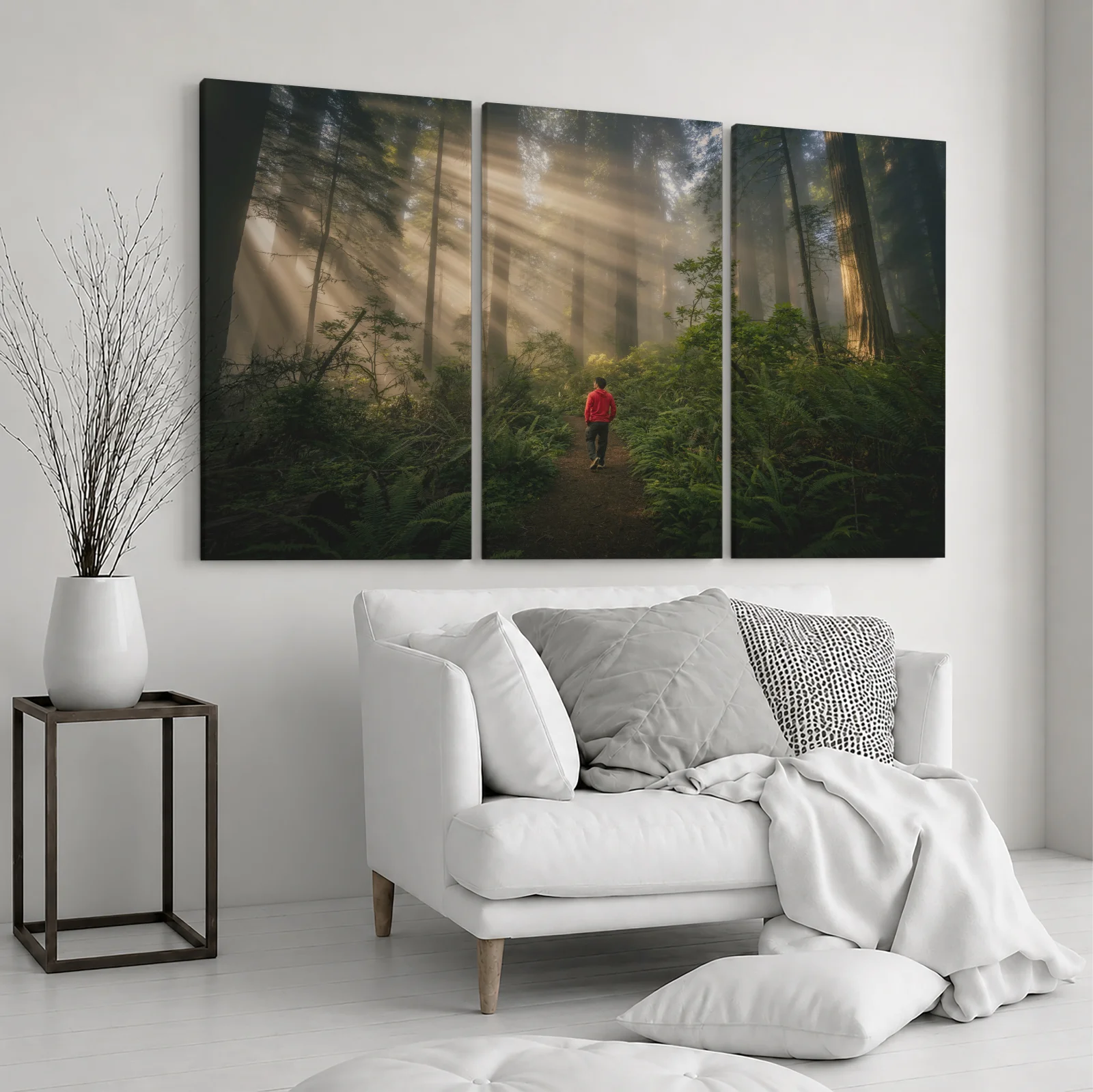 Tablou canvas 3 piese Forest