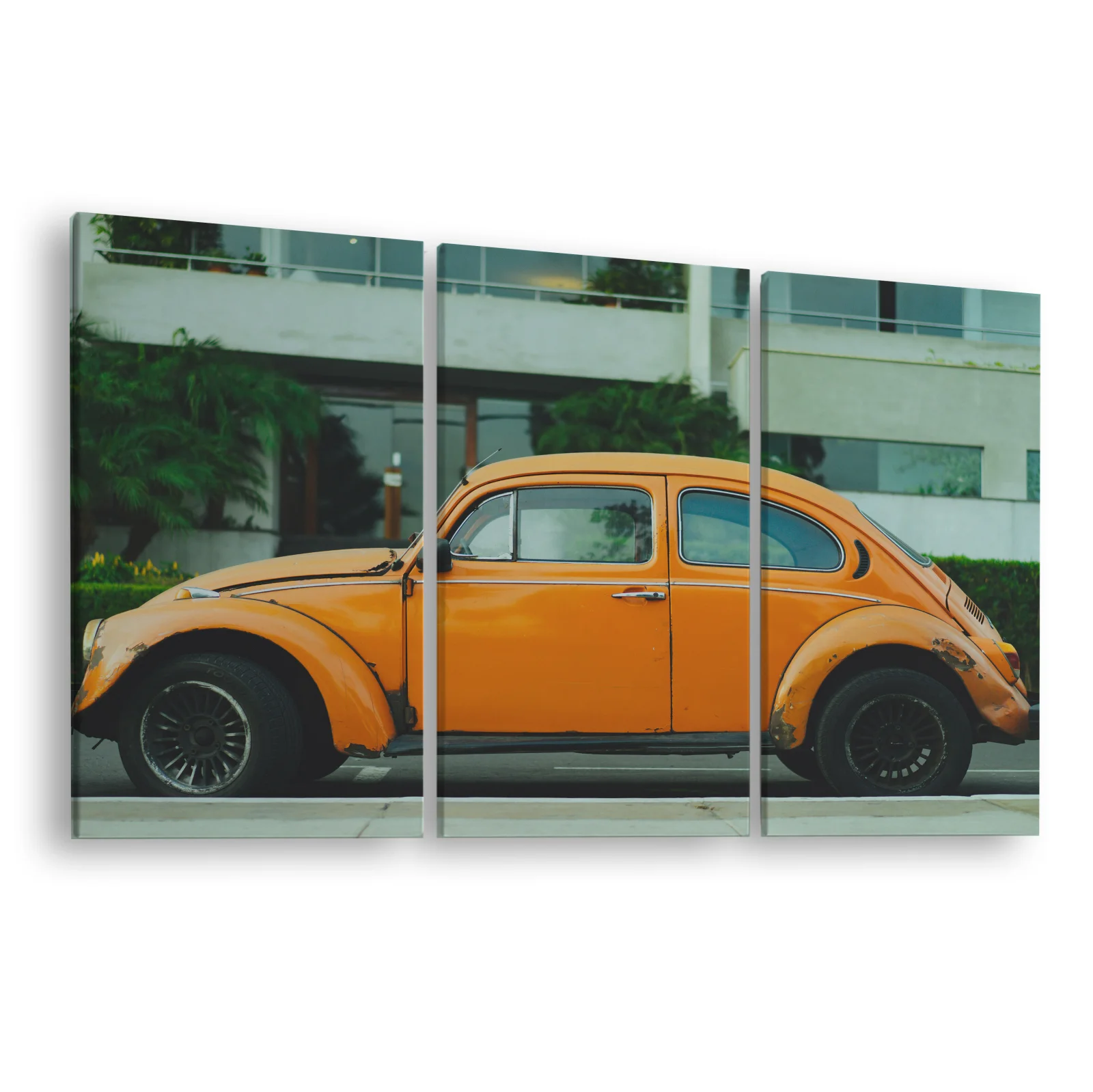 Tablou canvas 3 piese Mașină