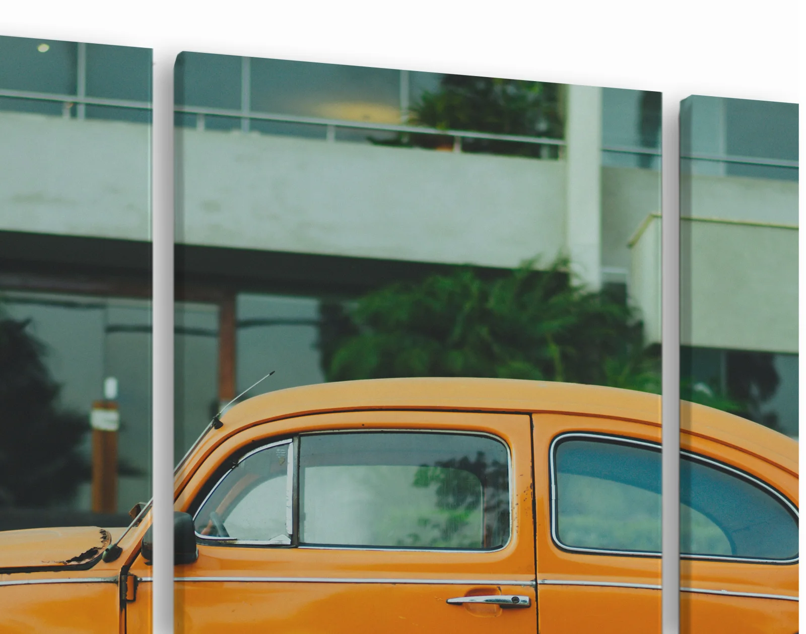 Tablou canvas 3 piese Mașină