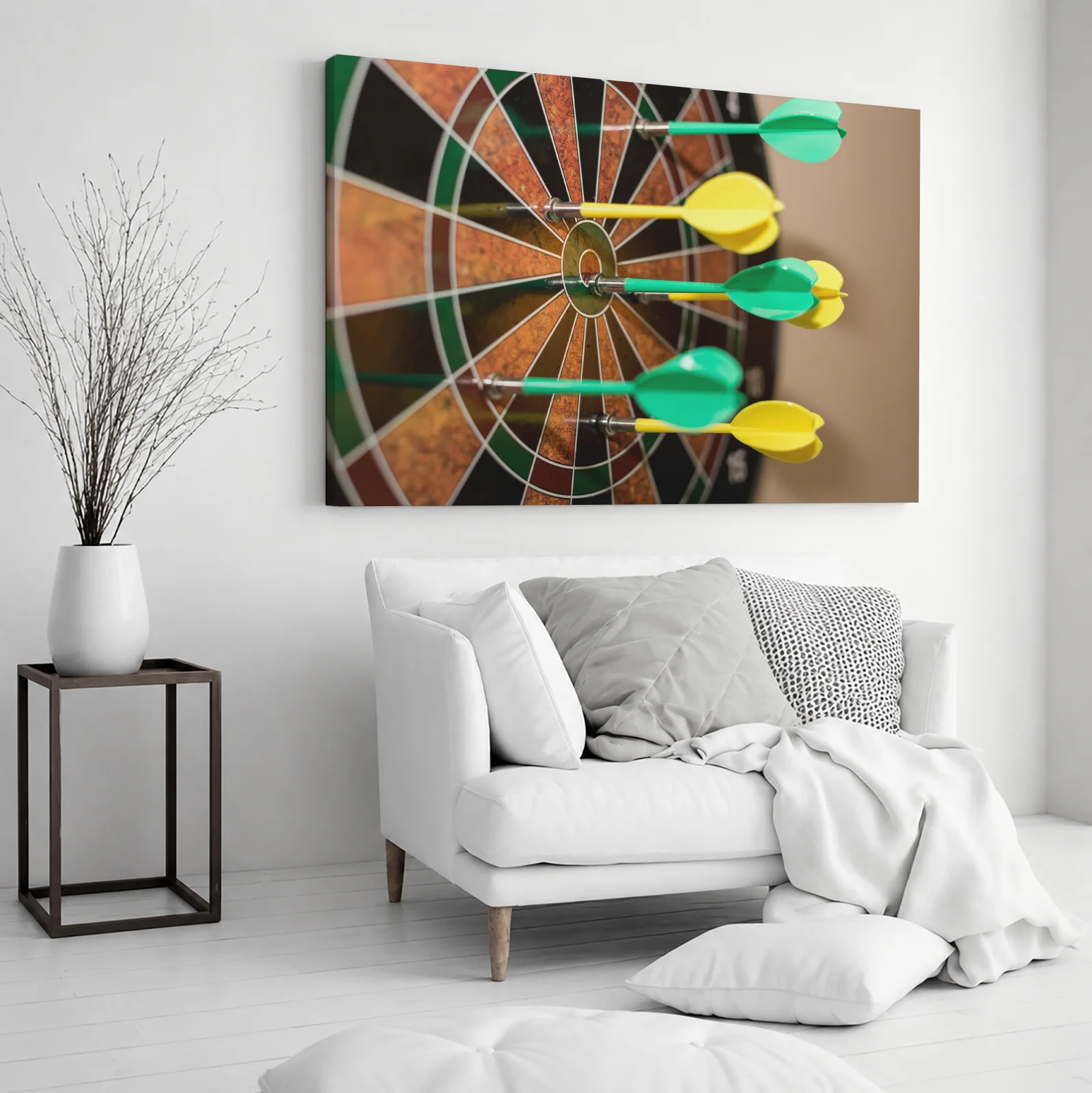 Tablou canvas orizontal Darts