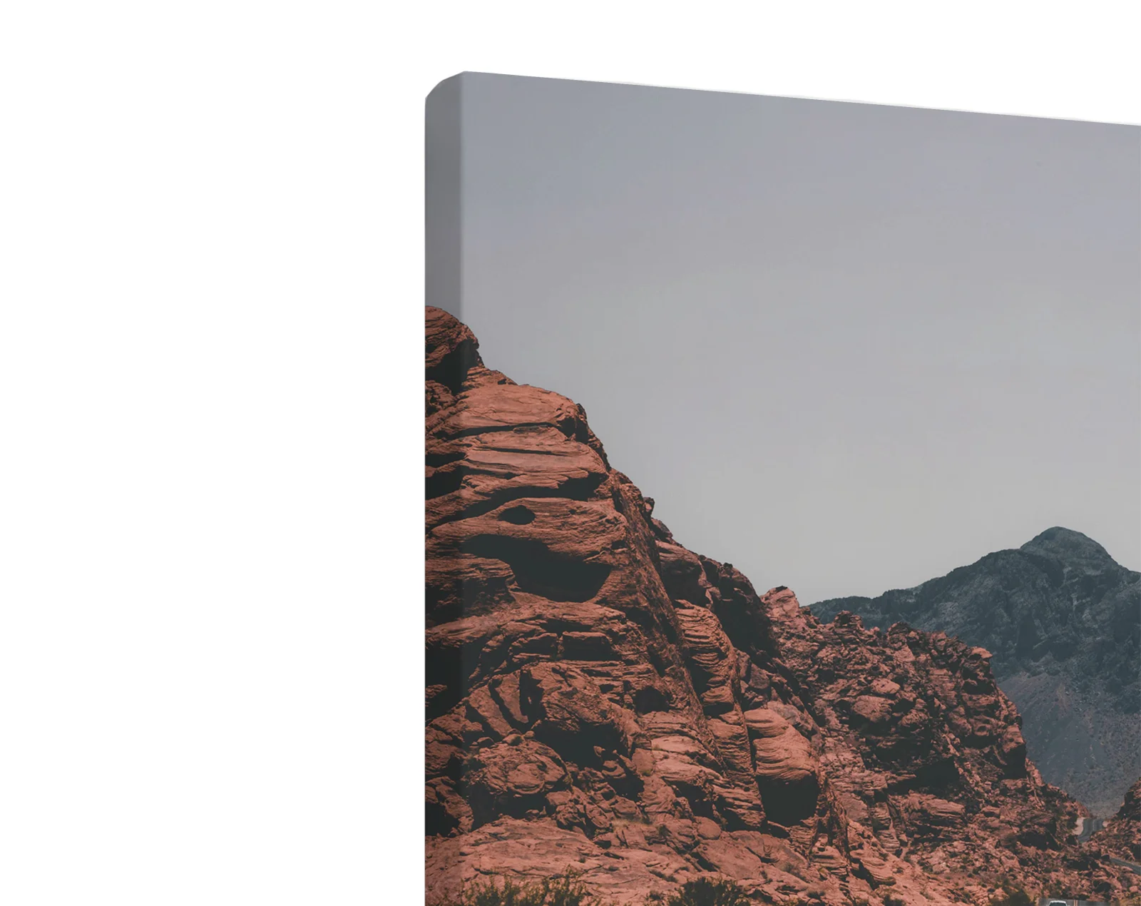 Tablou canvas vertical Desert Road