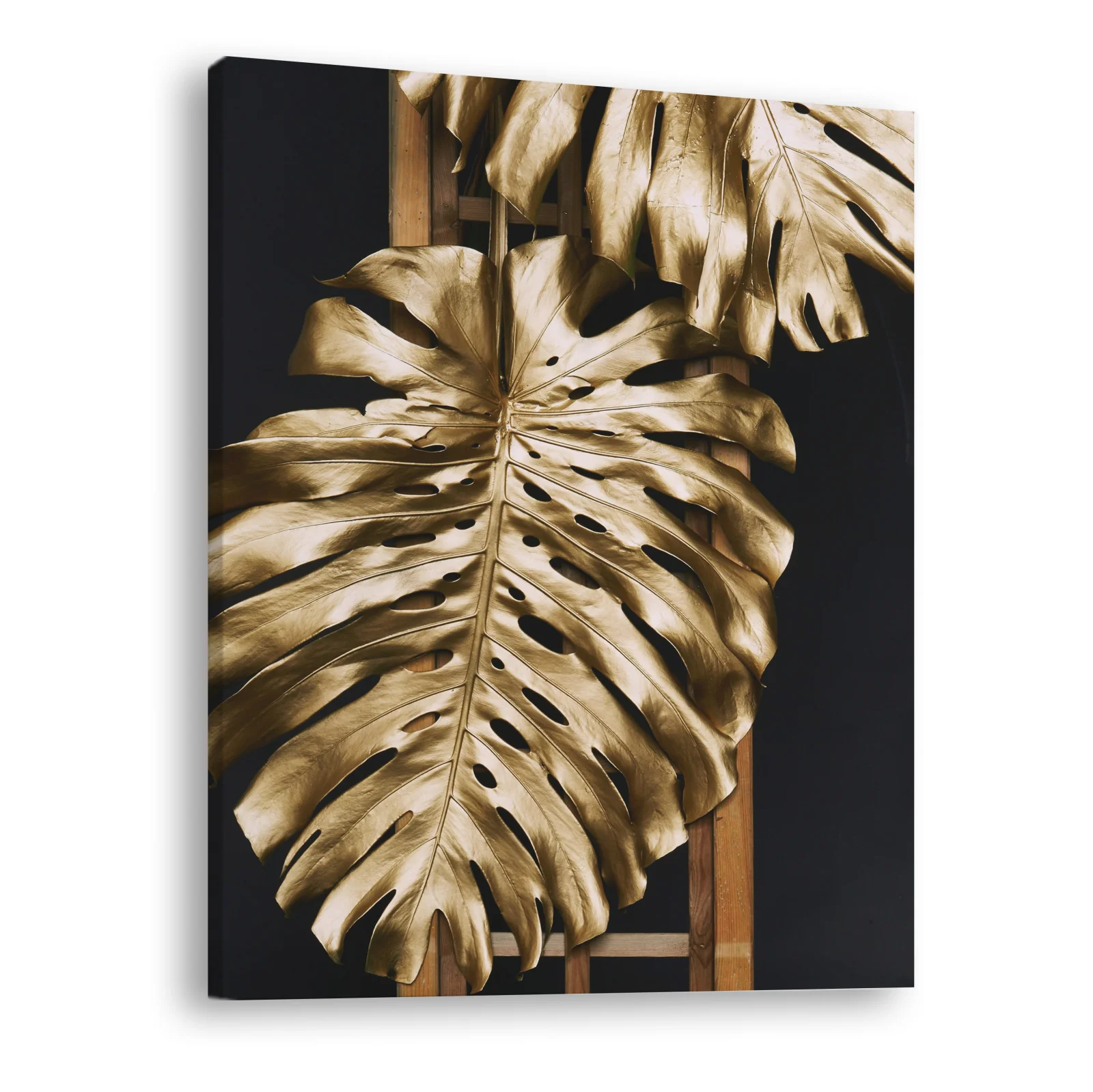 Tablou canvas vertical Gold Leaf