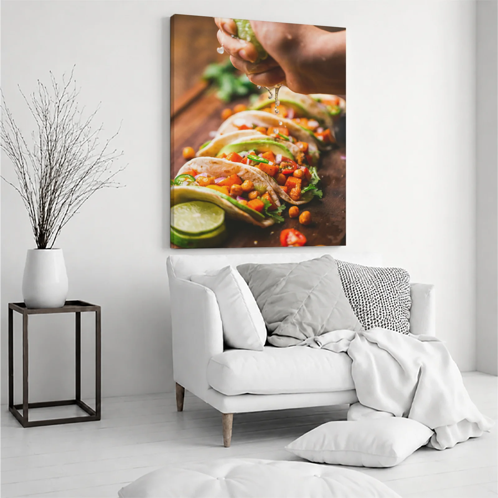 Tablou canvas vertical Tacos