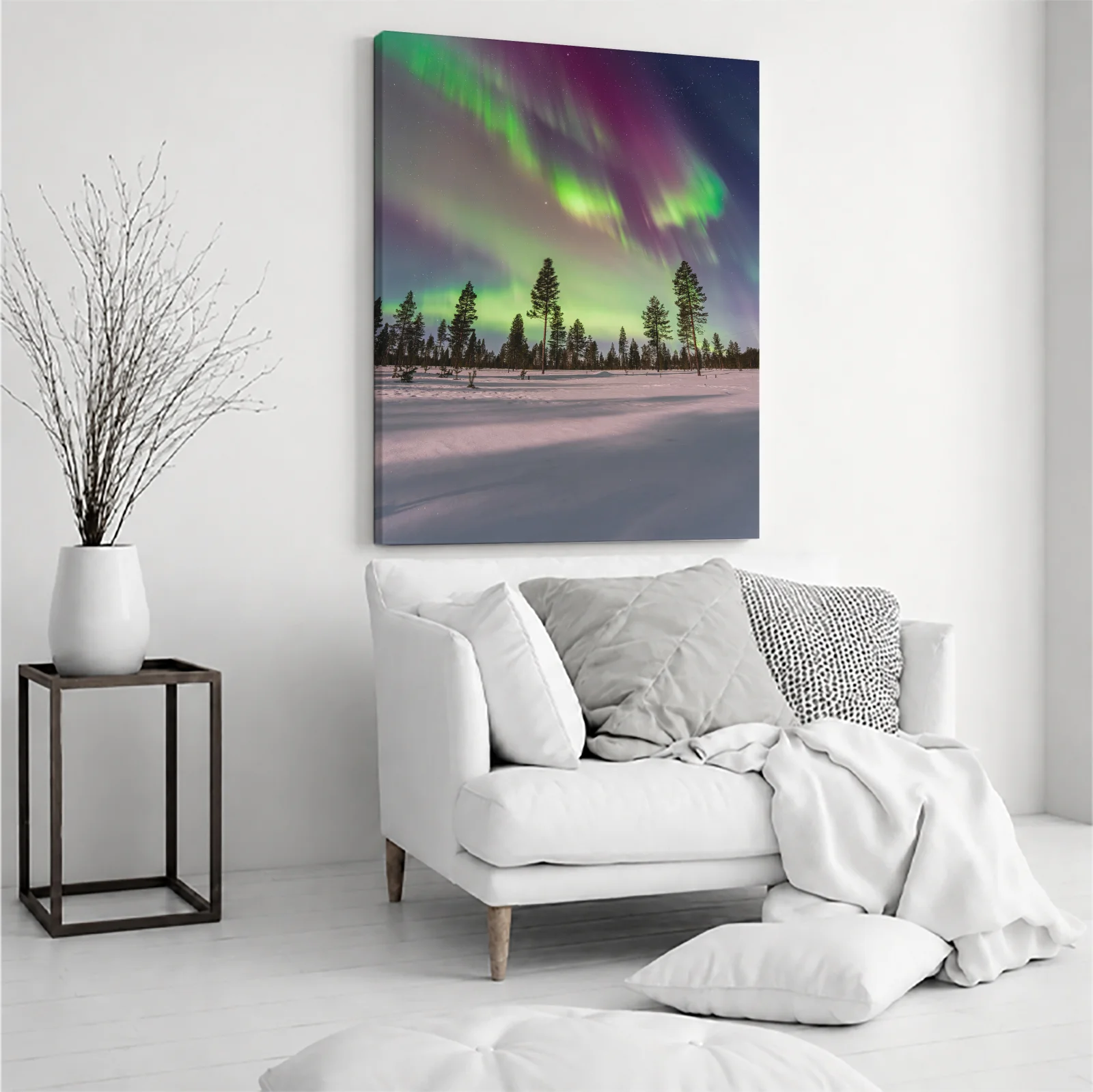Tablou canvas vertical Northern Lights