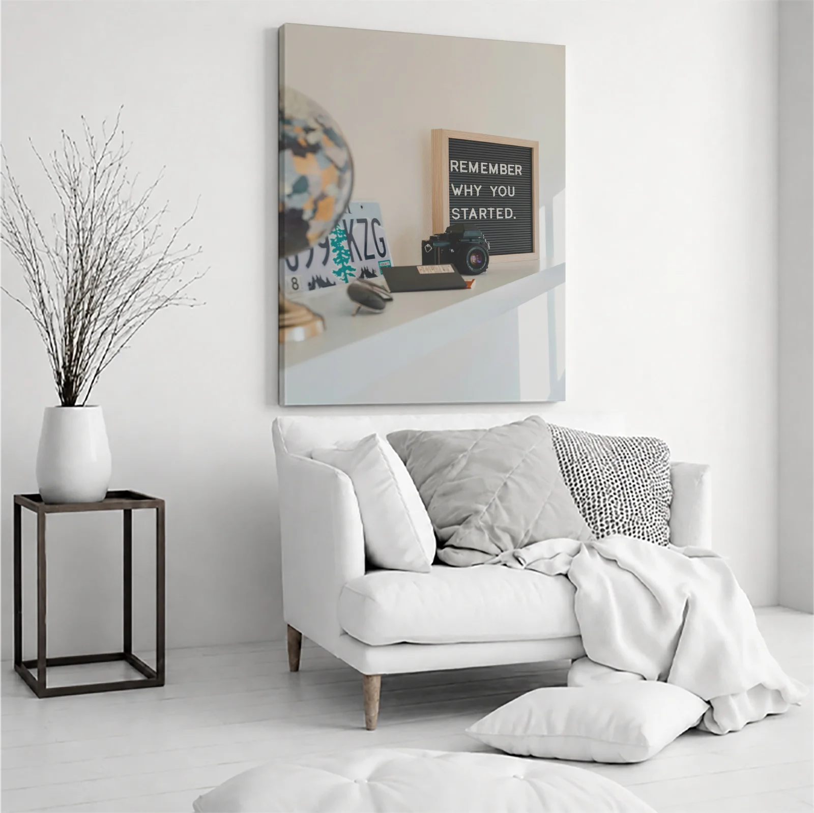 Tablou canvas vertical Remember